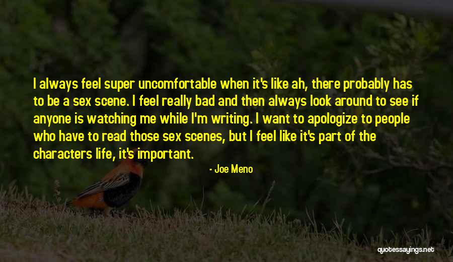 Writing Is A Part Of Life Quotes By Joe Meno Writing Is A Part Of Life Quotes By Joe Meno
