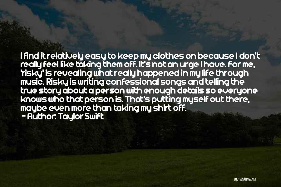 Writing Is Not Easy Quotes By Taylor Swift