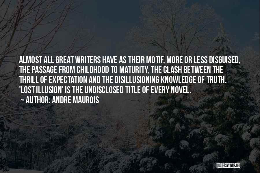 Writing Less Is More Quotes By Andre Maurois