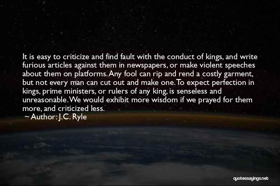 Writing Less Is More Quotes By J.C. Ryle