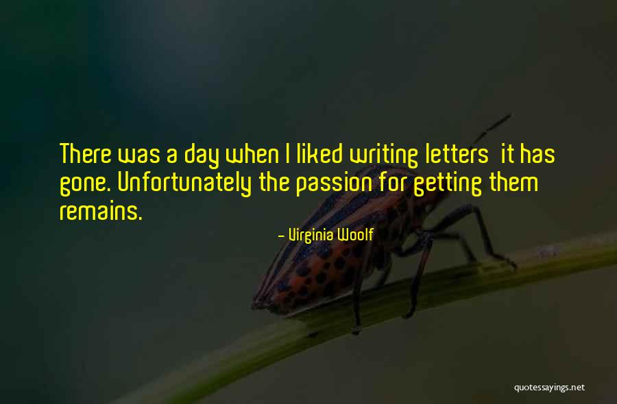 Writing Letters Quotes By Virginia Woolf