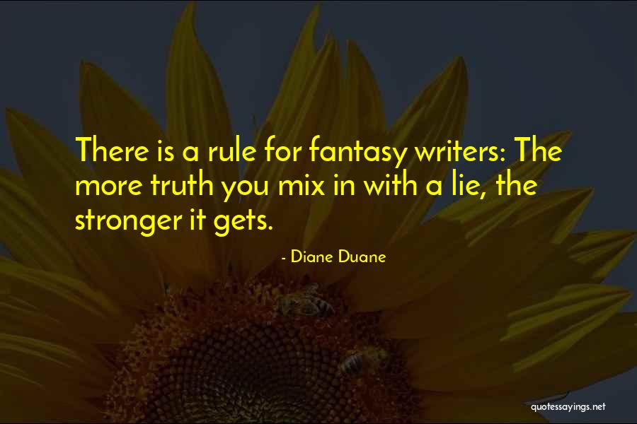 Writing Lies Quotes By Diane Duane Writing Lies Quotes By Diane Duane