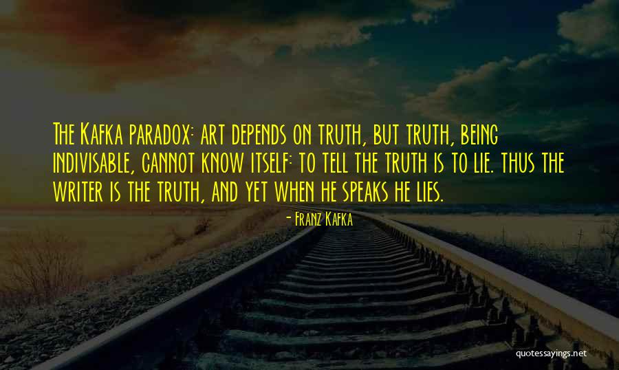 Writing Lies Quotes By Franz Kafka Writing Lies Quotes By Franz Kafka