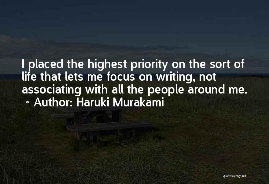 Writing Life Quotes By Haruki Murakami