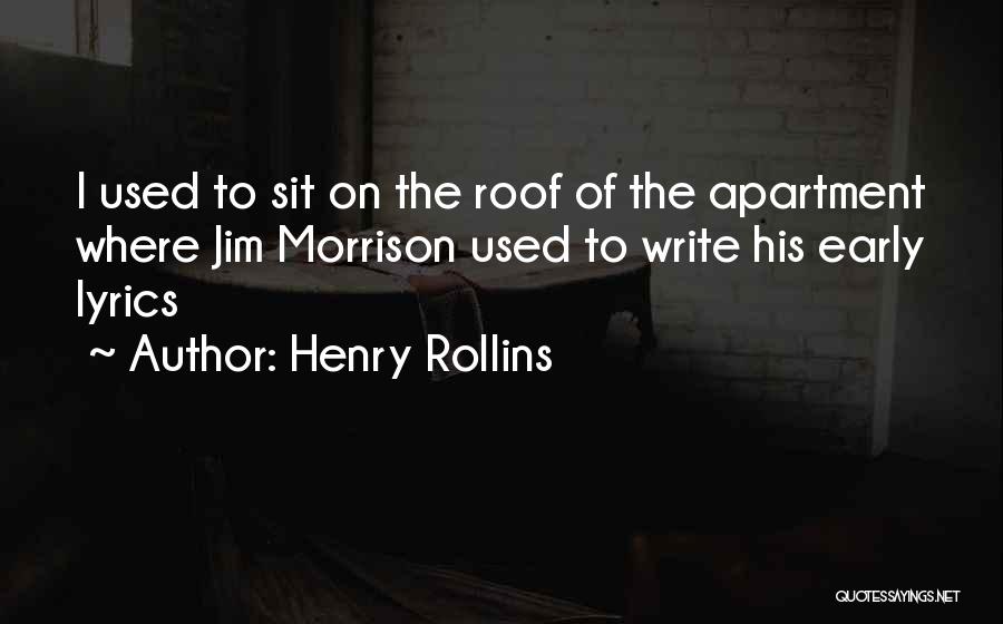 Writing Lyrics Quotes By Henry Rollins