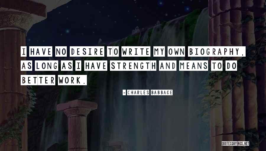 Writing Means Quotes By Charles Babbage Writing Means Quotes By Charles Babbage