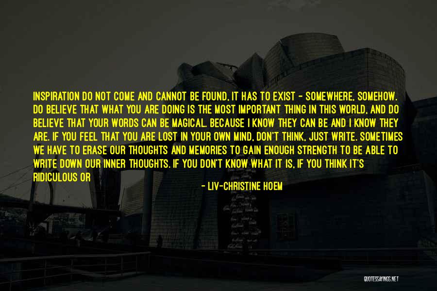Writing Obstacles Quotes By Liv-Christine Hoem Writing Obstacles Quotes By Liv-Christine Hoem