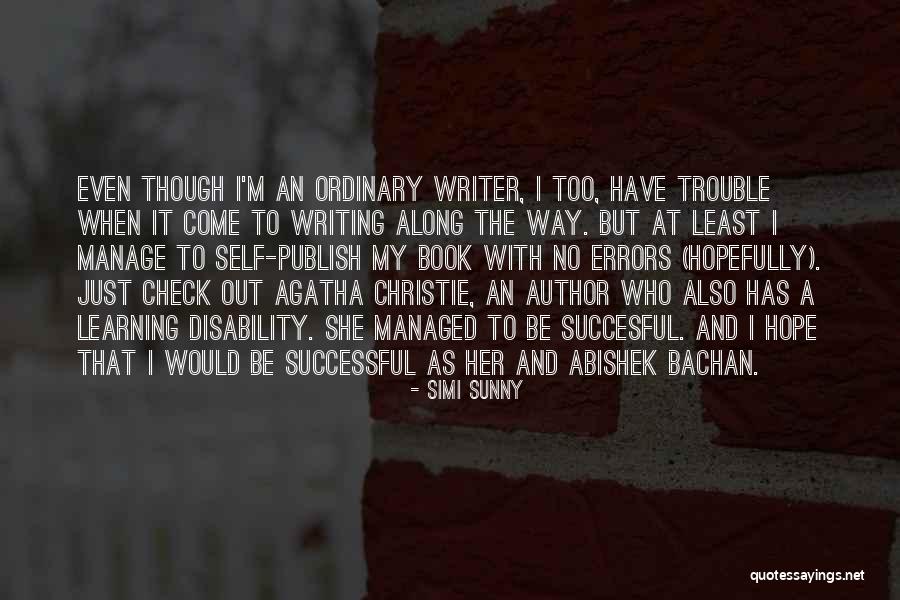Writing Obstacles Quotes By Simi Sunny Writing Obstacles Quotes By Simi Sunny
