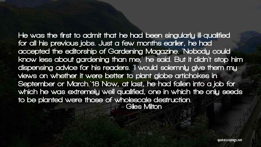 Writing Of St Claude De La Colombiere Quotes By Giles Milton Writing Of St Claude De La Colombiere Quotes By Giles Milton