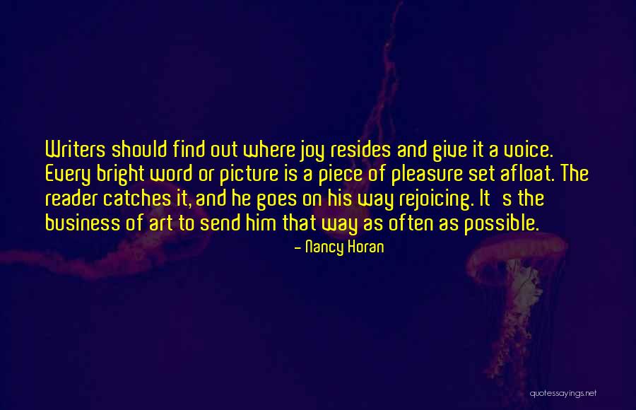 Writing Often Quotes By Nancy Horan