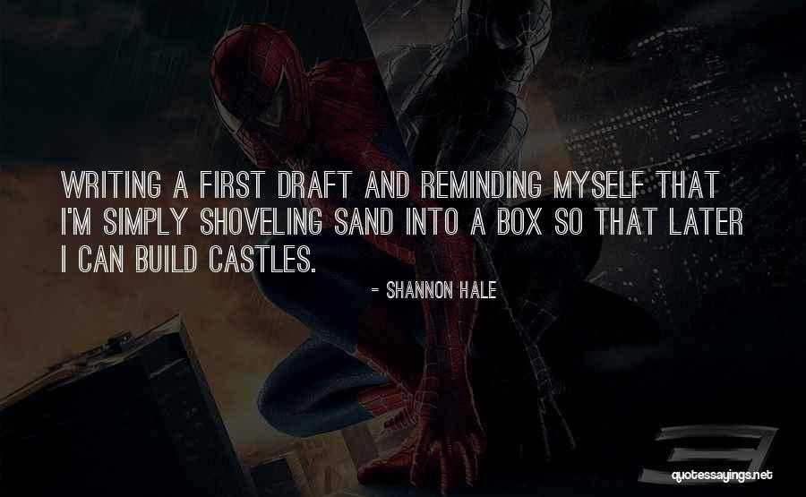 Writing On Sand Quotes By Shannon Hale Writing On Sand Quotes By Shannon Hale