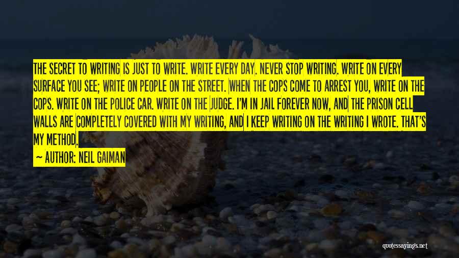 Writing On Wall Quotes By Neil Gaiman