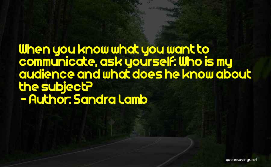 Writing Process Quotes By Sandra Lamb