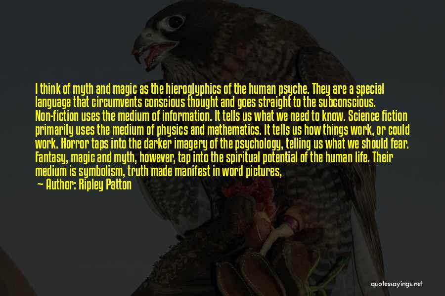 Writing Science Fiction Quotes By Ripley Patton