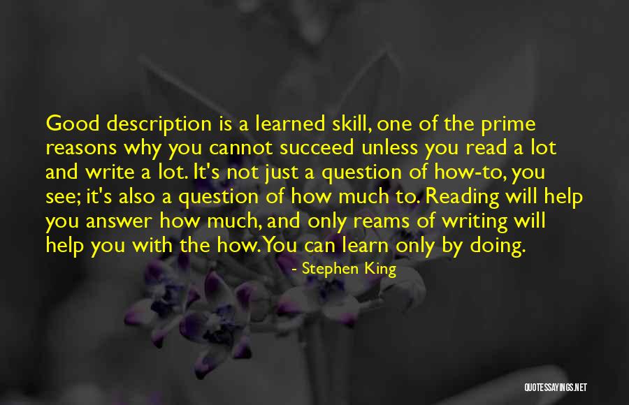 Writing Skill Quotes By Stephen King Writing Skill Quotes By Stephen King