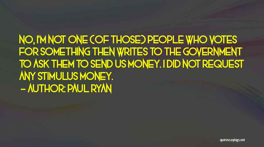 Writing Stimulus Quotes By Paul Ryan