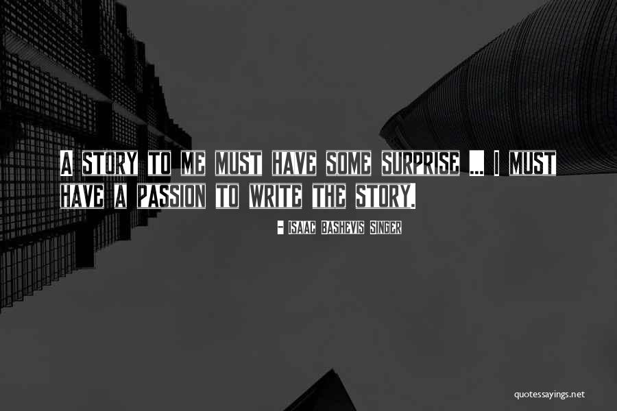Writing Surprise Quotes By Isaac Bashevis Singer Writing Surprise Quotes By Isaac Bashevis Singer