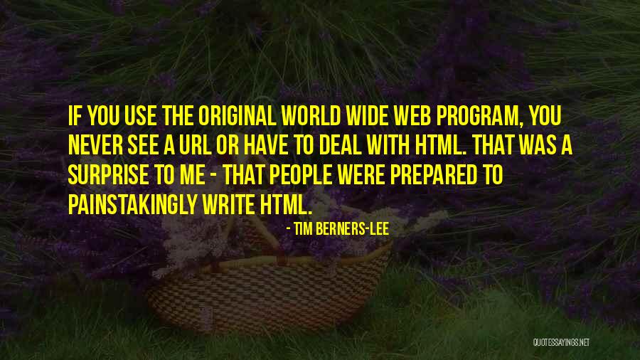 Writing Surprise Quotes By Tim Berners-Lee Writing Surprise Quotes By Tim Berners-Lee
