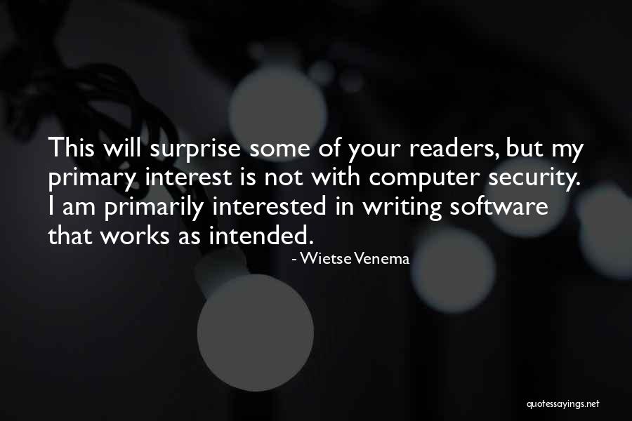 Writing Surprise Quotes By Wietse Venema Writing Surprise Quotes By Wietse Venema