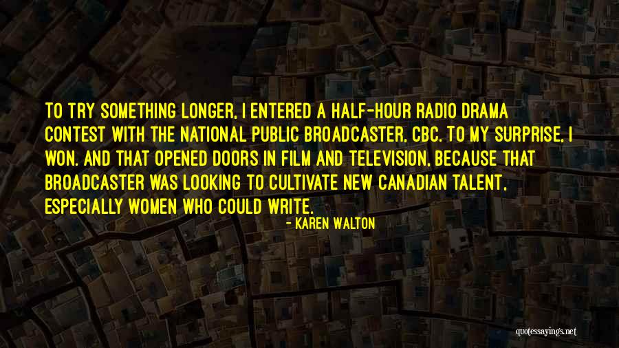 Writing Talent Quotes By Karen Walton Writing Talent Quotes By Karen Walton