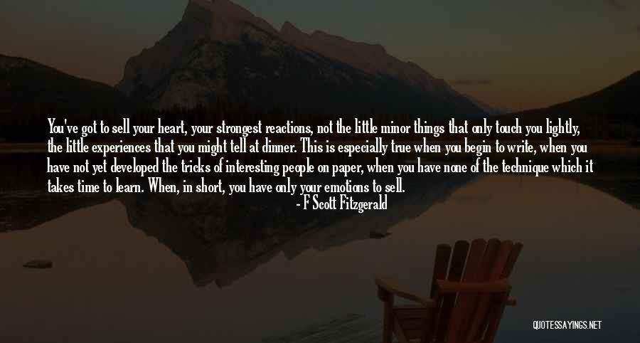Writing Technique Quotes By F Scott Fitzgerald Writing Technique Quotes By F Scott Fitzgerald