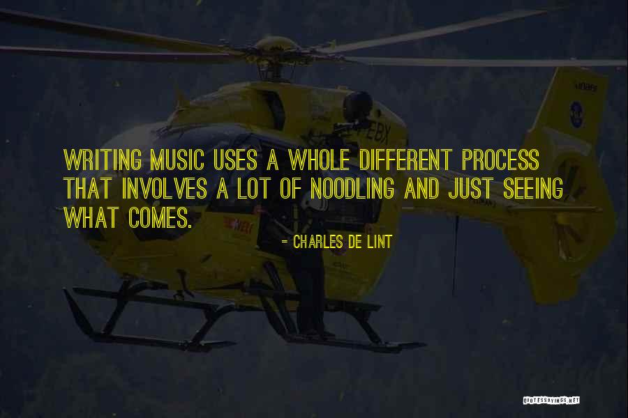 Writing That Uses Quotes By Charles De Lint Writing That Uses Quotes By Charles De Lint