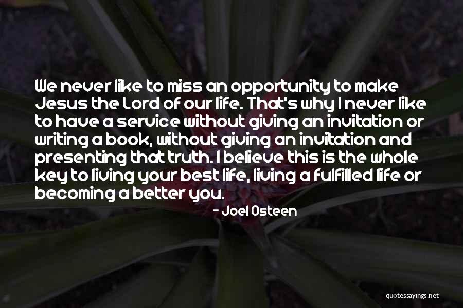 Writing The Book Of Your Life Quotes By Joel Osteen Writing The Book Of Your Life Quotes By Joel Osteen