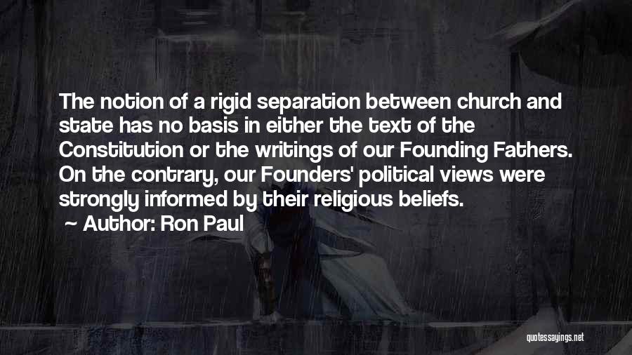 Writing The Constitution Quotes By Ron Paul