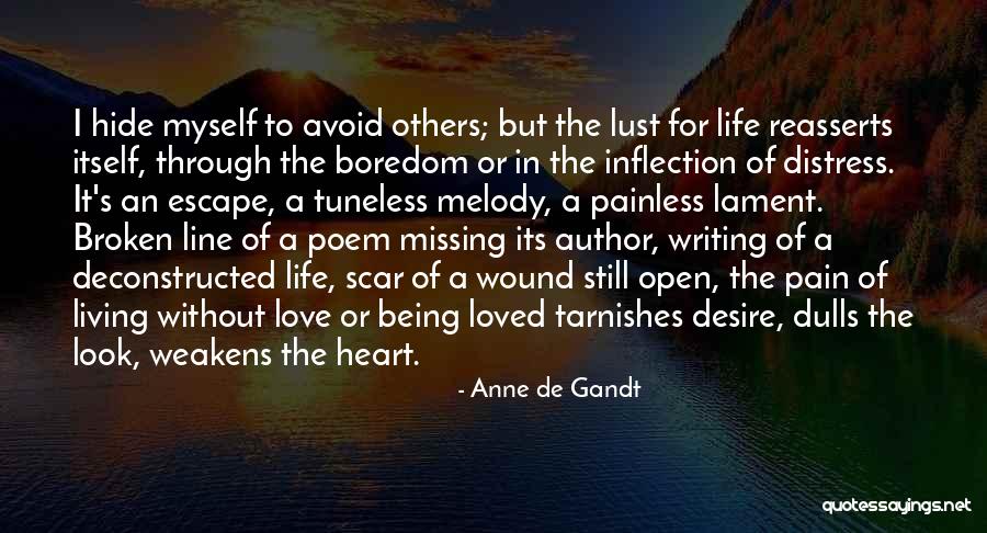 Writing To Escape Quotes By Anne De Gandt Writing To Escape Quotes By Anne De Gandt