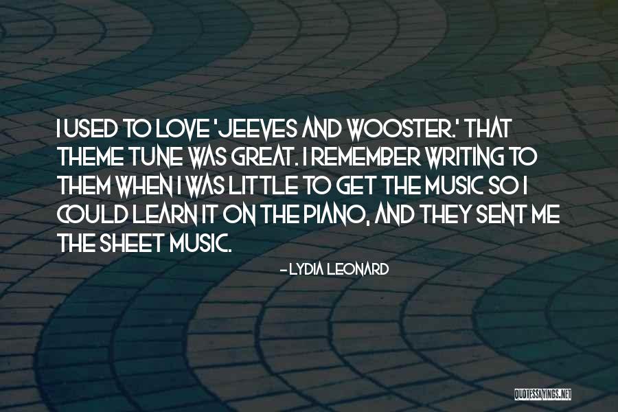 Writing To Learn Quotes By Lydia Leonard