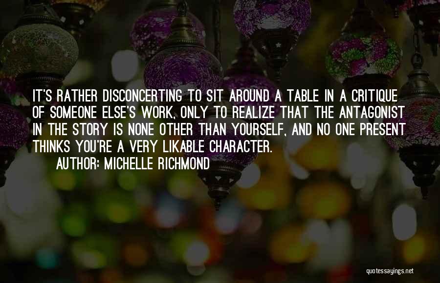 Writing Workshop Quotes By Michelle Richmond