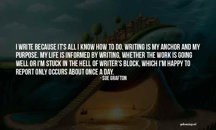 Writing Writer S Block Quotes By Sue Grafton Writing Writer S Block Quotes By Sue Grafton