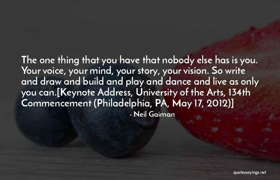 Writing Your Life Story Quotes By Neil Gaiman