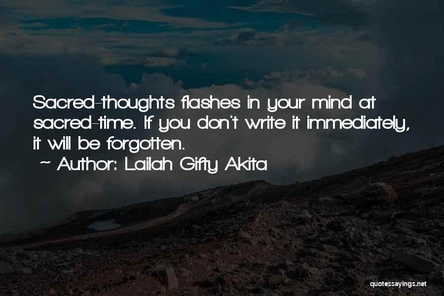 Writing Your Thoughts Quotes By Lailah Gifty Akita