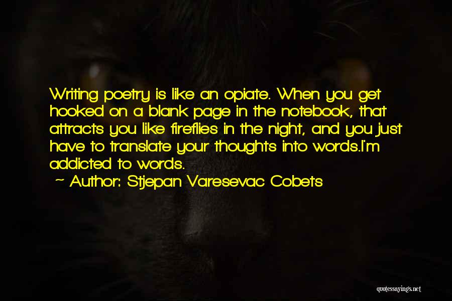 Writing Your Thoughts Quotes By Stjepan Varesevac Cobets