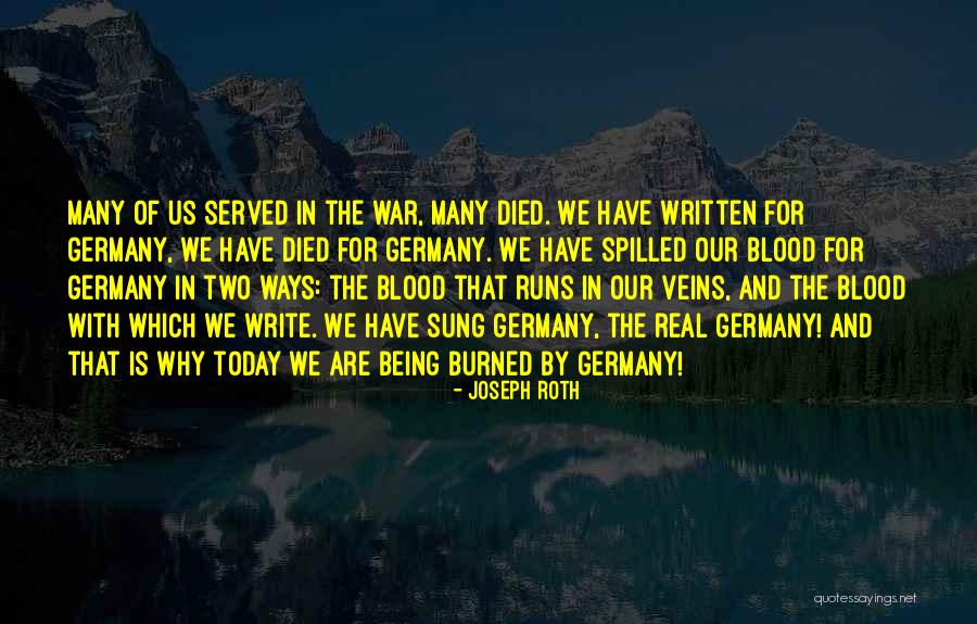 Written In Blood Quotes By Joseph Roth Written In Blood Quotes By Joseph Roth