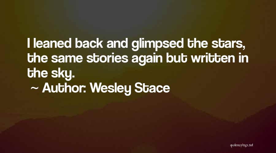 Written In The Stars Quotes By Wesley Stace