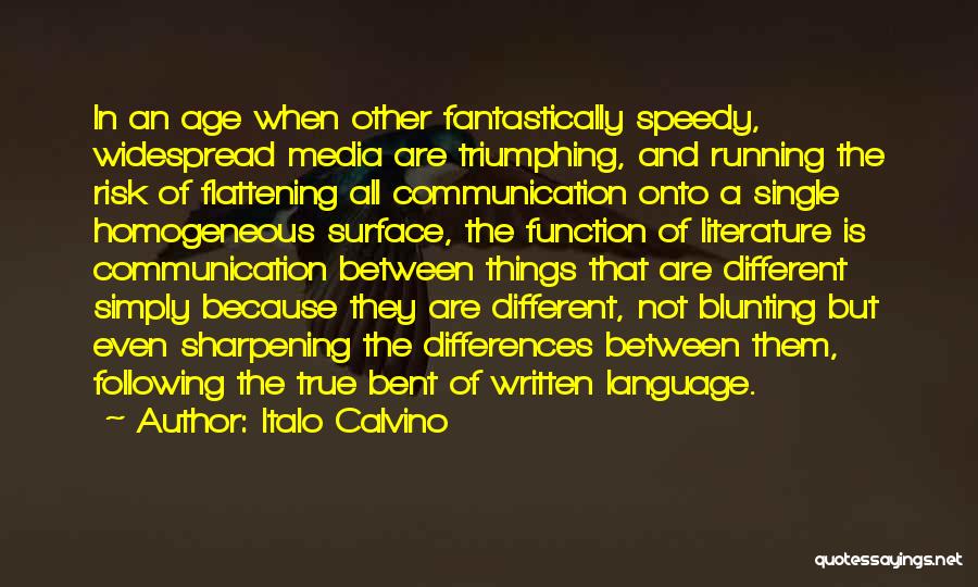 Written Language Quotes By Italo Calvino