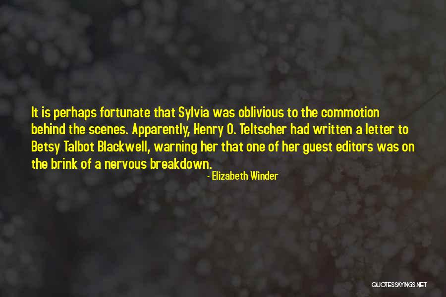 Written Letter Quotes By Elizabeth Winder Written Letter Quotes By Elizabeth Winder
