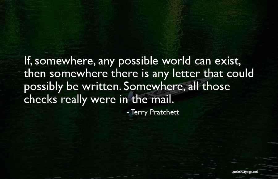 Written Letter Quotes By Terry Pratchett Written Letter Quotes By Terry Pratchett