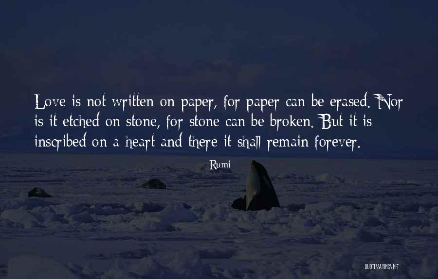 Written On Paper Quotes By Rumi Written On Paper Quotes By Rumi