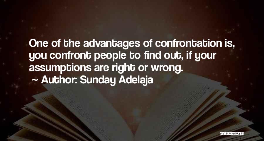 Wrong Assumptions Quotes By Sunday Adelaja