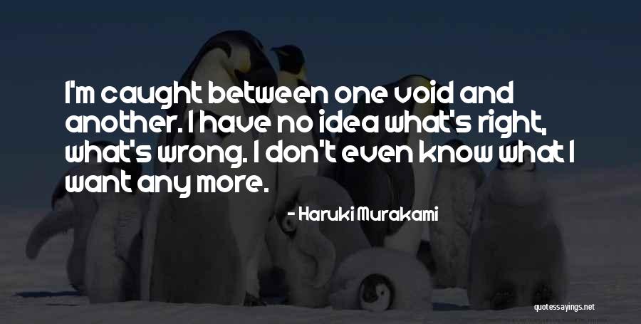 Wrong Idea Quotes By Haruki Murakami Wrong Idea Quotes By Haruki Murakami