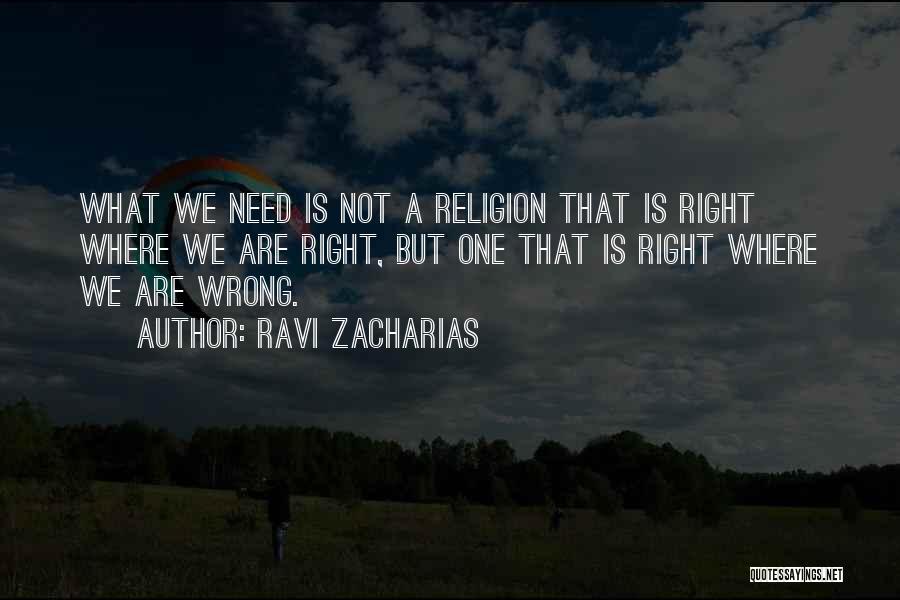 Wrong Is Wrong Right Is Right Quotes By Ravi Zacharias