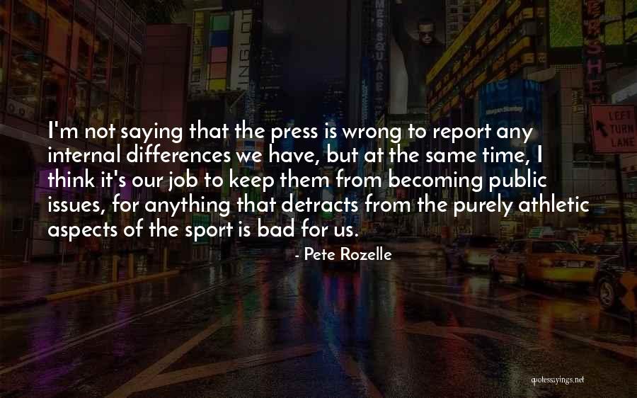 Wrong Job Quotes By Pete Rozelle Wrong Job Quotes By Pete Rozelle