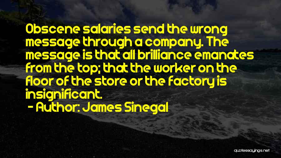 Wrong Send Quotes By James Sinegal