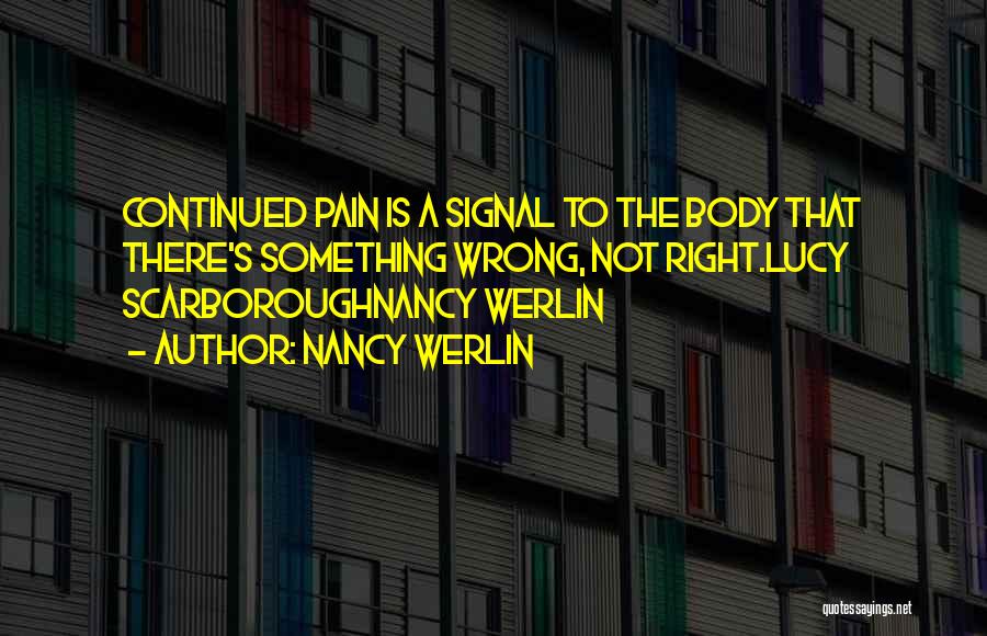 Wrong Signal Quotes By Nancy Werlin