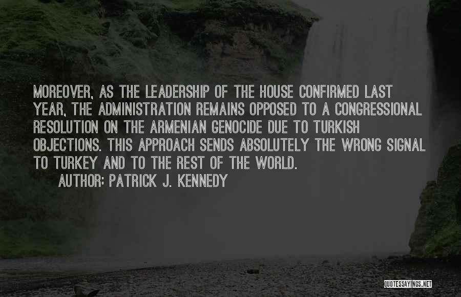 Wrong Signal Quotes By Patrick J. Kennedy