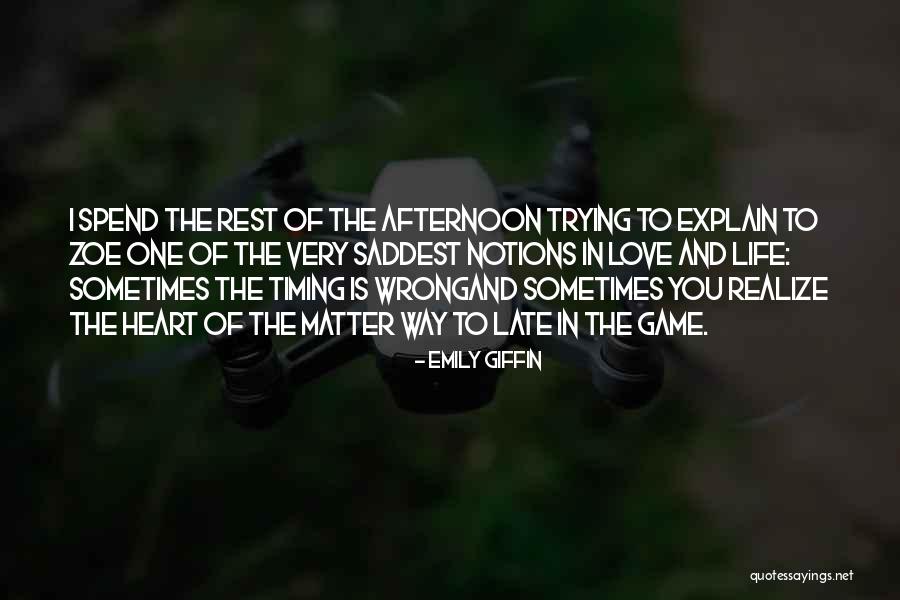 Wrong Timing Quotes By Emily Giffin Wrong Timing Quotes By Emily Giffin