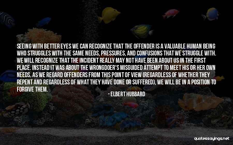 Wrongdoer Quotes By Elbert Hubbard